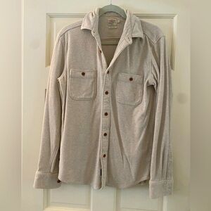 {Faherty} EUC Casual Cotton Button Down collard shirt